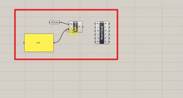 connect the point cloud nodes