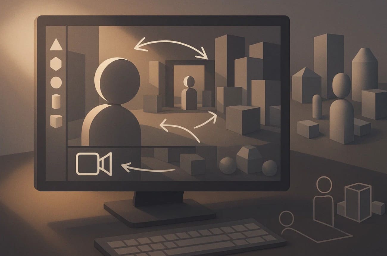 build rough visuals for previsualization