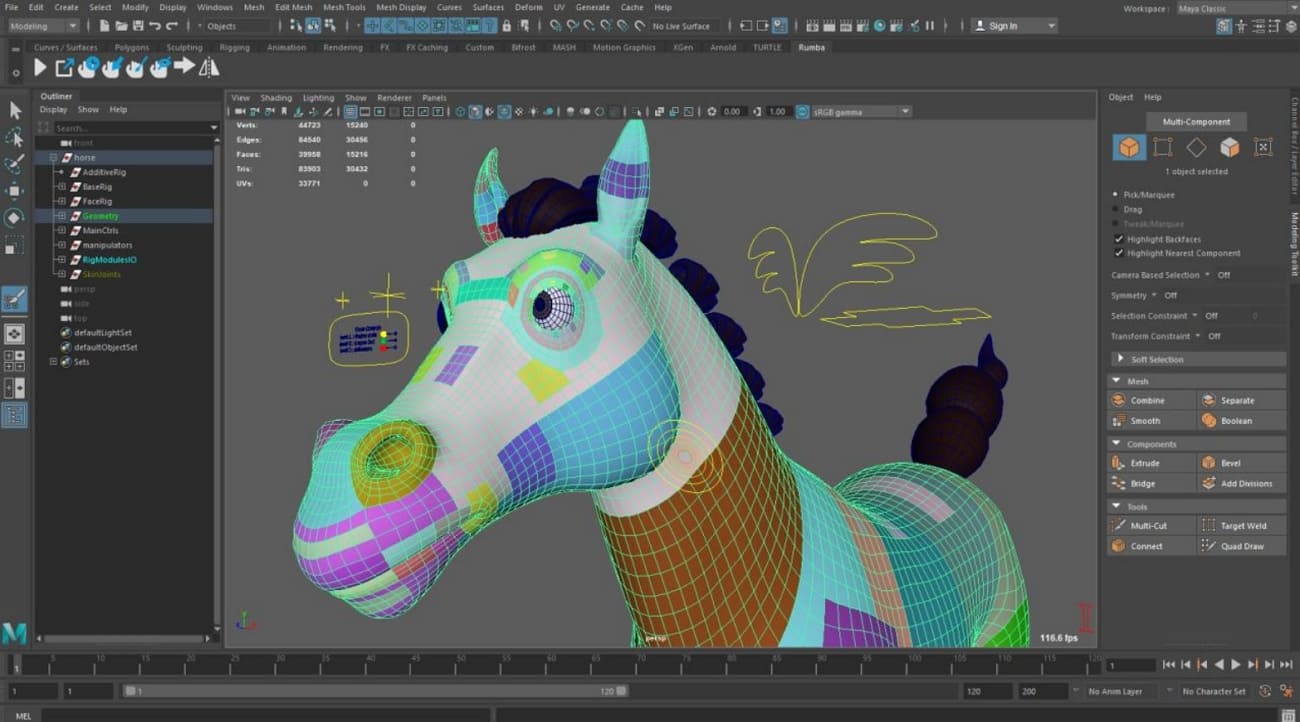 rumba 3d animation program