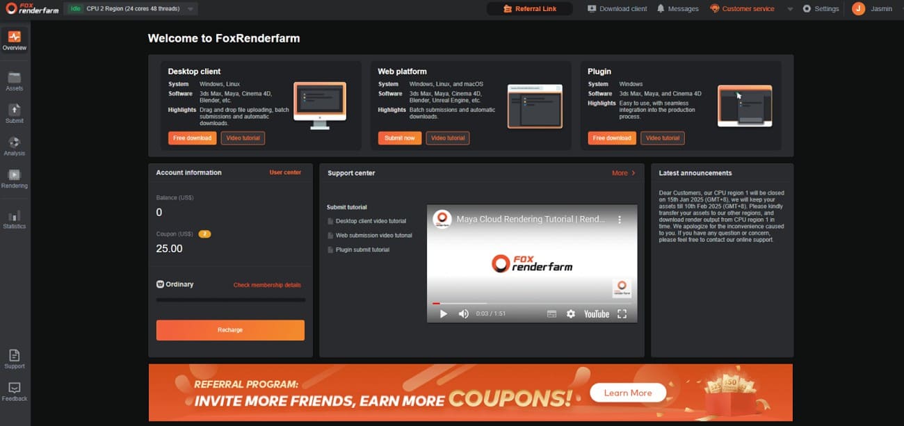 fox renderfarm software for animation