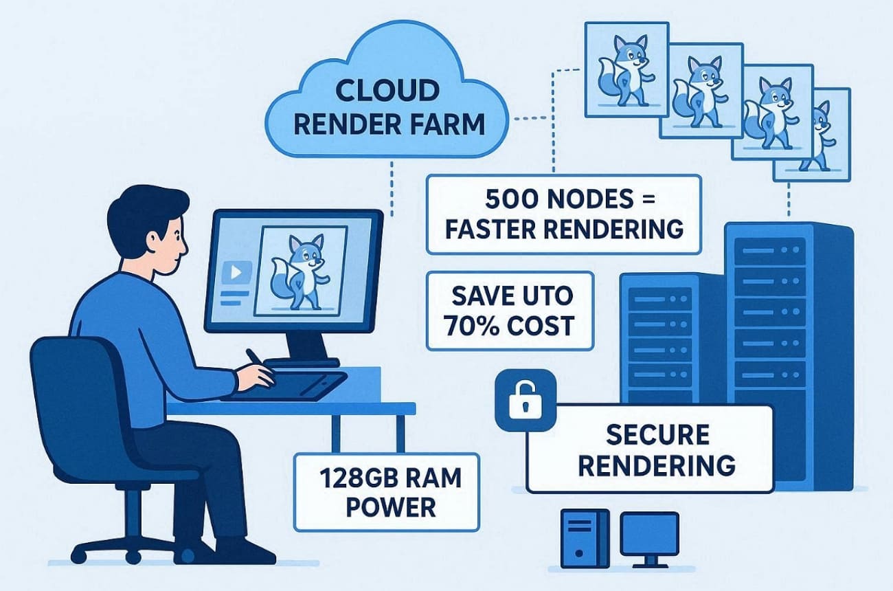reasons studios choose cloud farm
