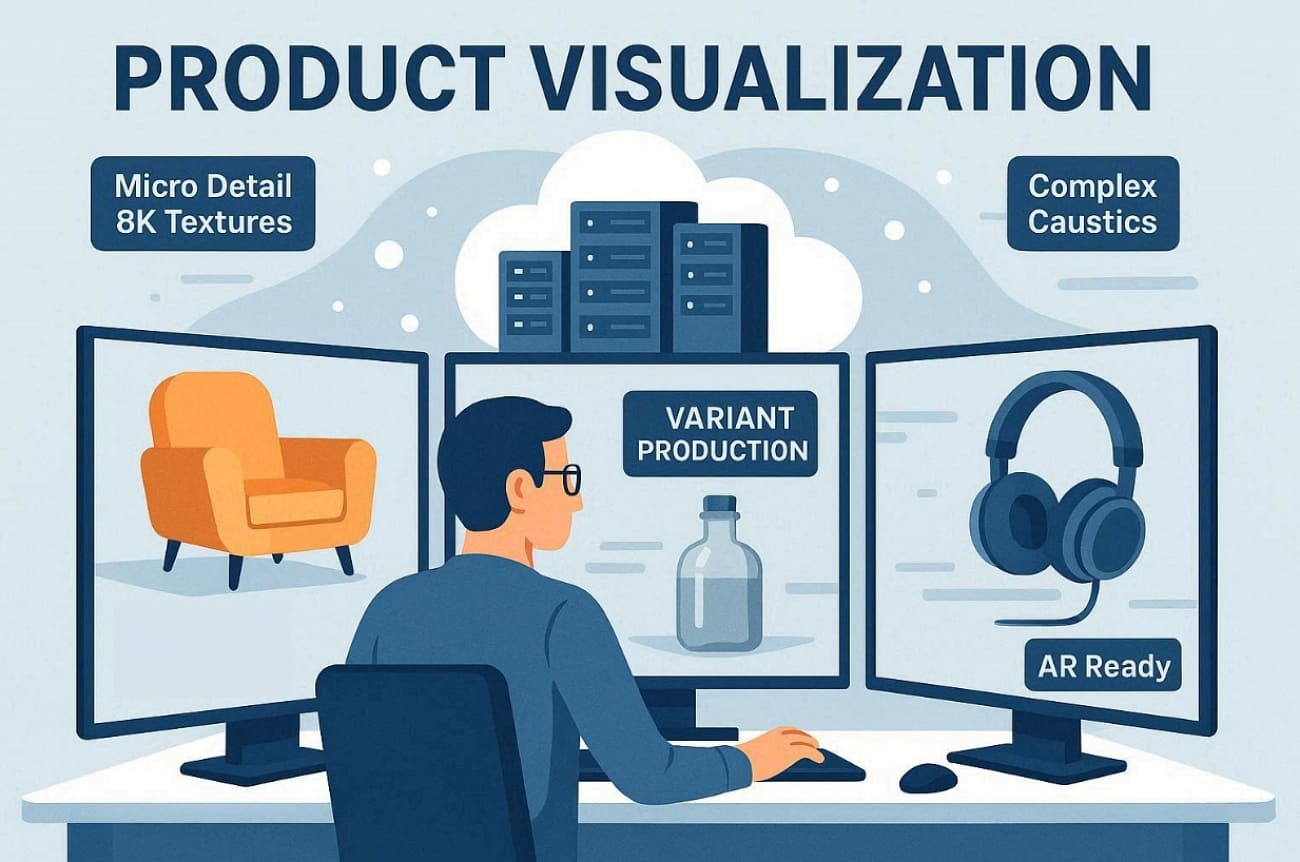 rendering power in product visualization