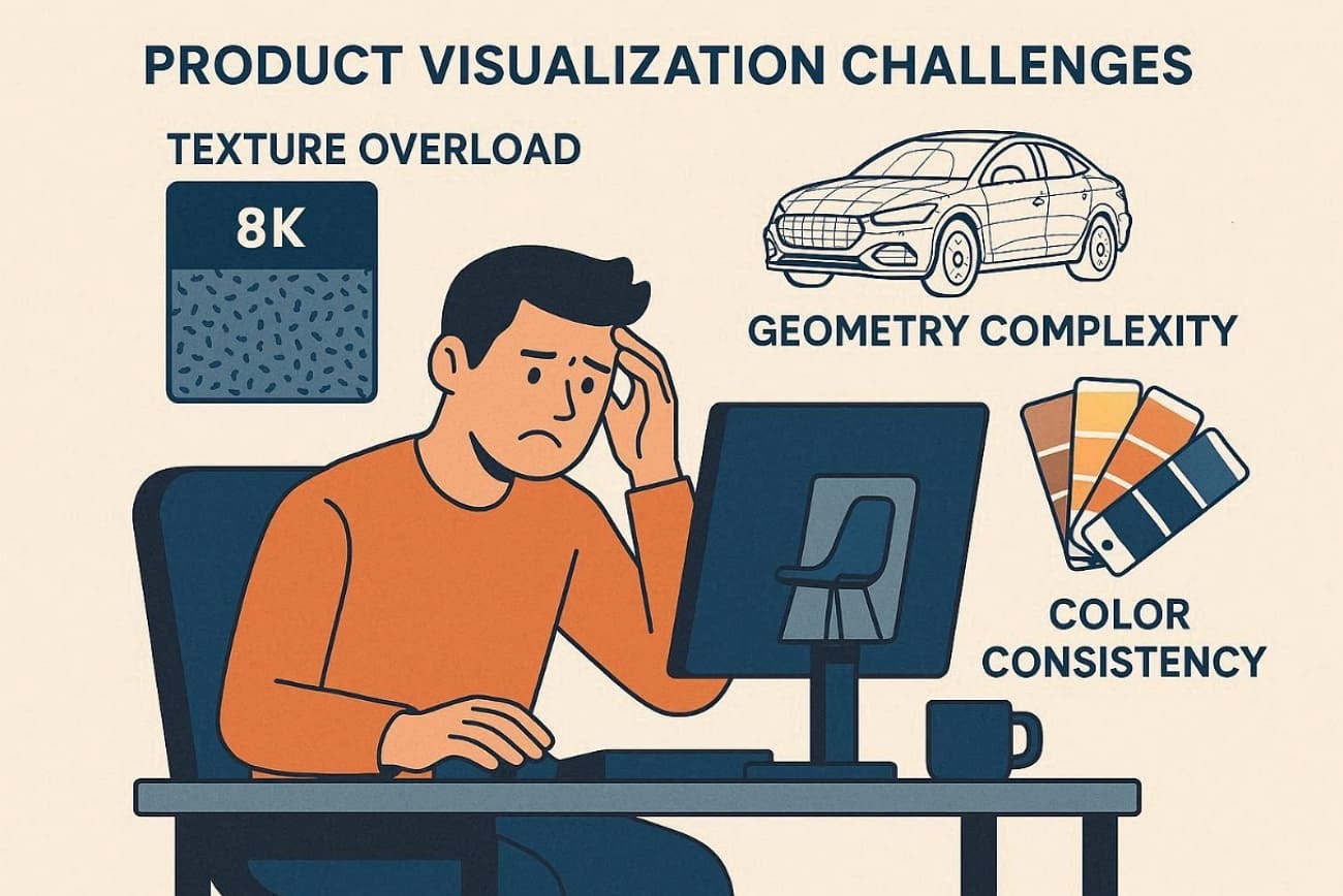 challenges in product visualization
