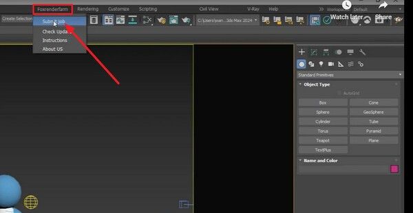 tap on the submit tools