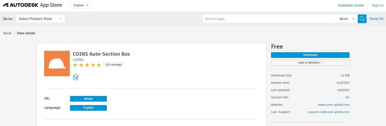 coins autosection box plugin