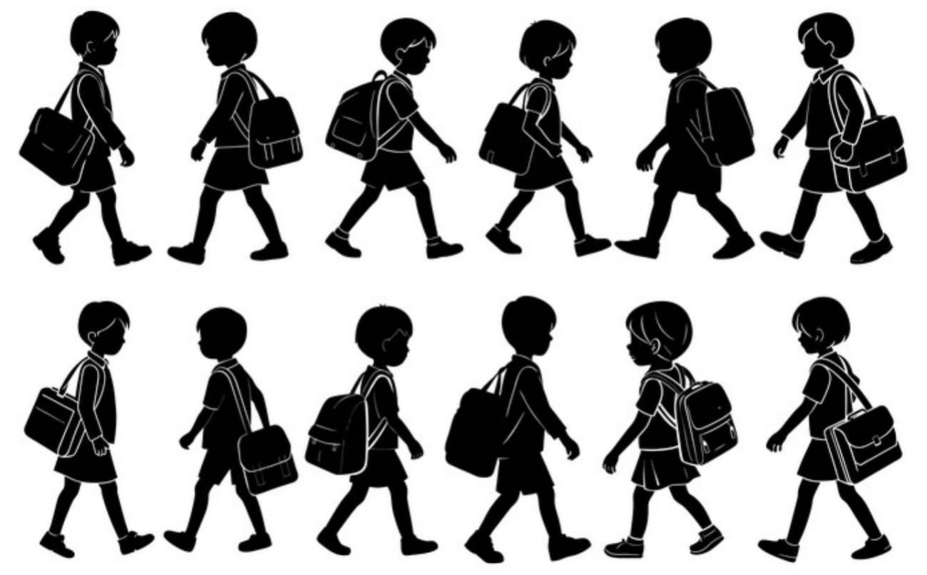 silhouette animation in education