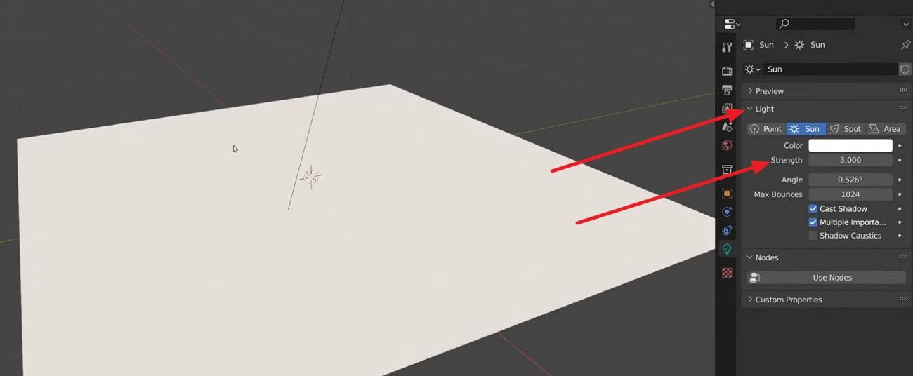 pick strength in light tab