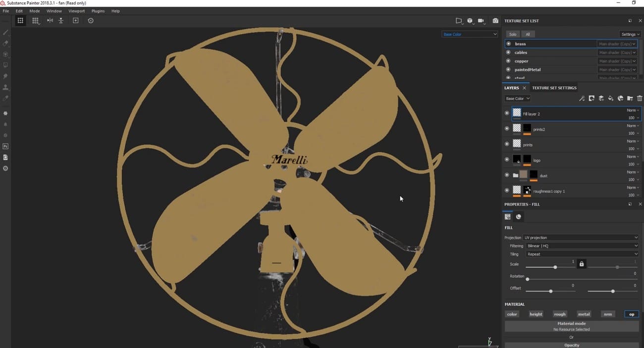 albedo texture mapping