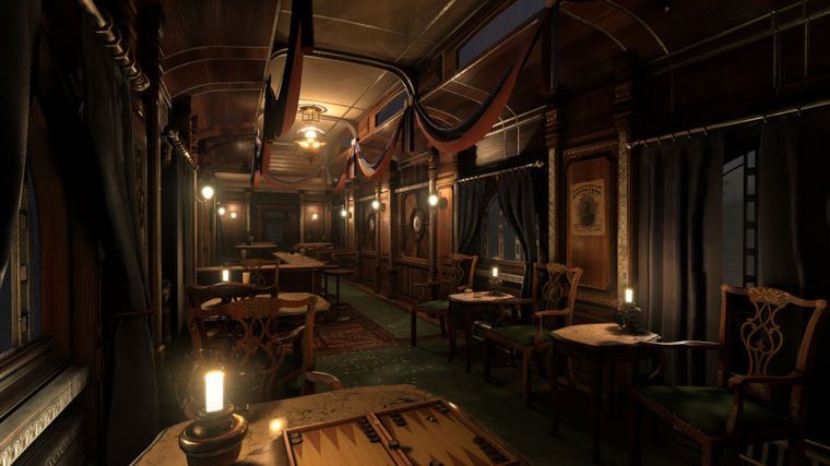 【UE4】在UE4中研究模块化火车车厢内部
