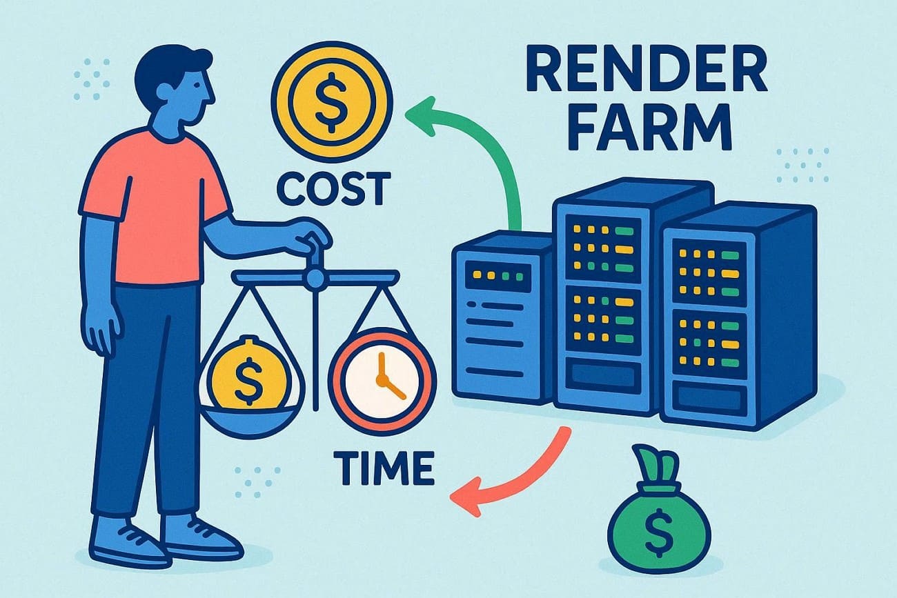 render farm overall cost
