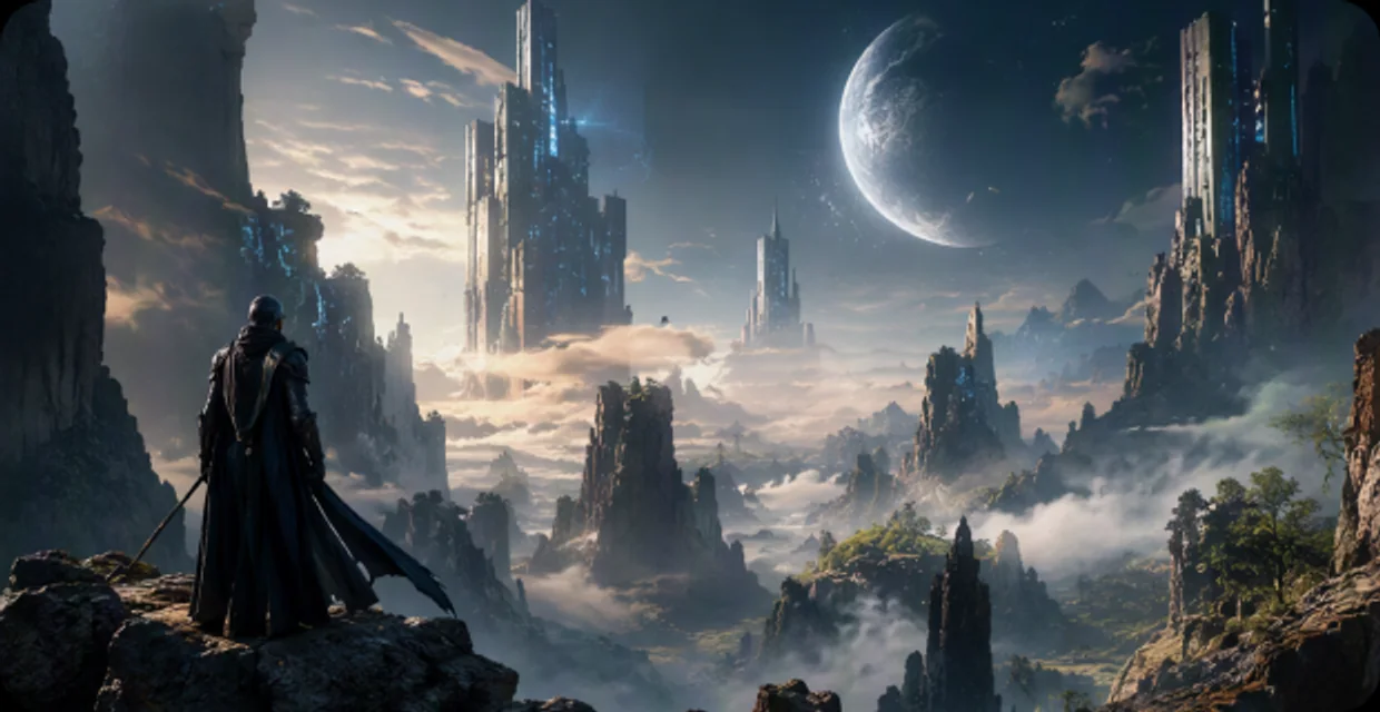 游戏 CG 场景示例