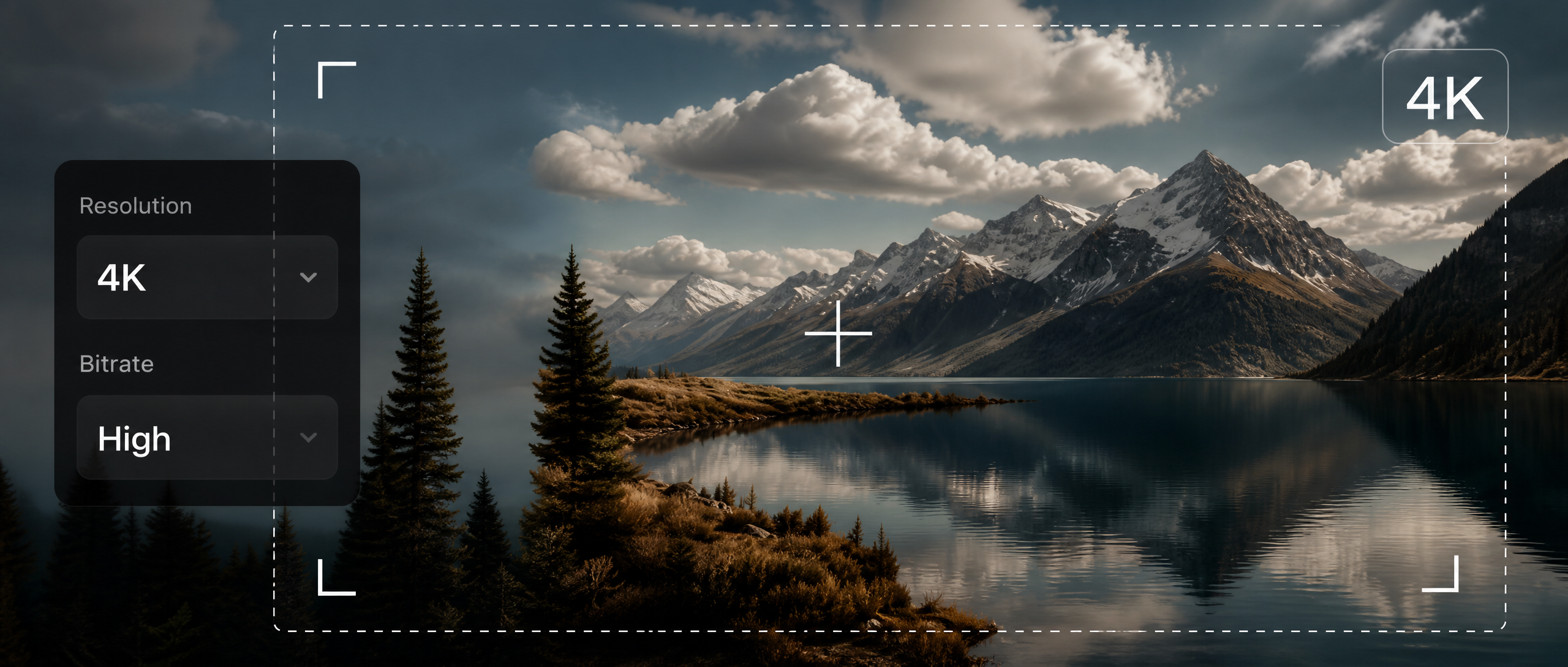 Native 4K cinematic video frame