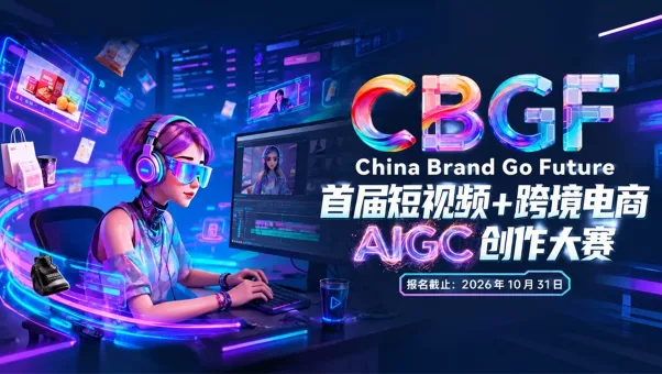 首届短视频+跨境电商AIGC创作大赛