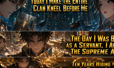 Comic script cover design AI template with motion comic cover panels