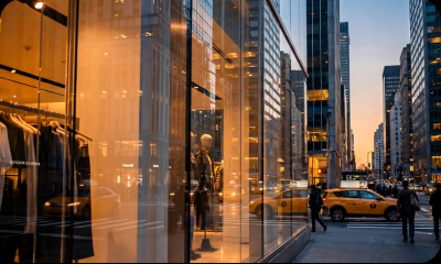Glass shatter film effect AI video template preview