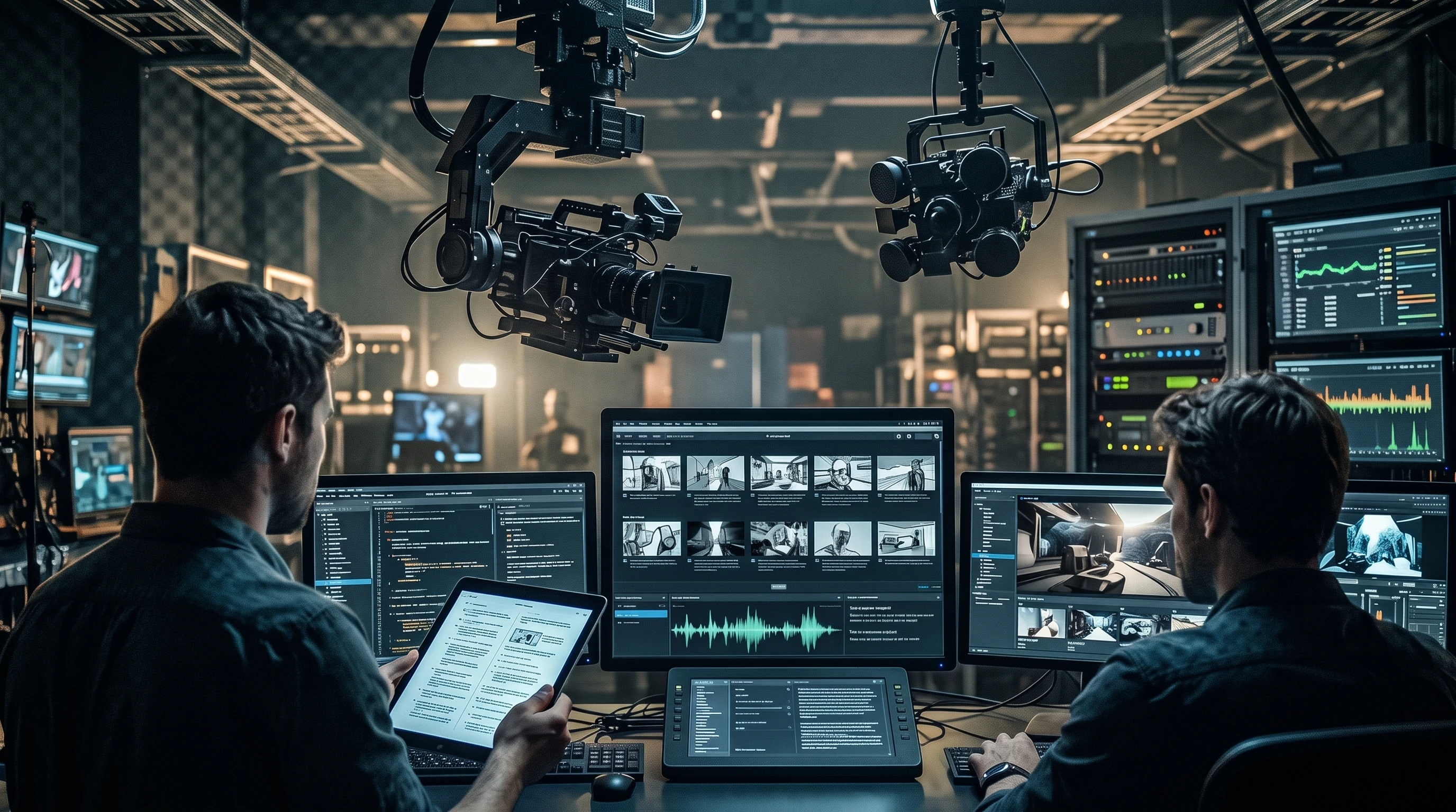Professional film production asset management