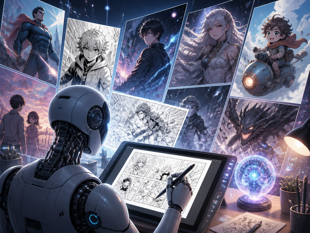 6 Best AI Comic Generators in 2026 (Free & Paid)