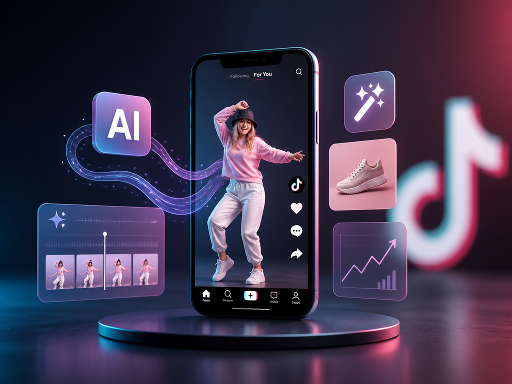 图片展示的是TikTok Ads Manager中创建广告的界面。左侧有“Promote products”和“Promote LIVE”两个选项,当前选中“Promote products”。下方“Products”区域显示“Selected products”已选中,可手动选择最多500个产品,当前选中“Playera Oversize Hombre 100%”。在“Add product”部分有“Add product”按钮和“Product list”区域。右侧是“Campaign summary”部分,显示ROI目标为4.0,预算为200.00 USD,还有“Preview”区域展示视频和产品卡片等内容。
