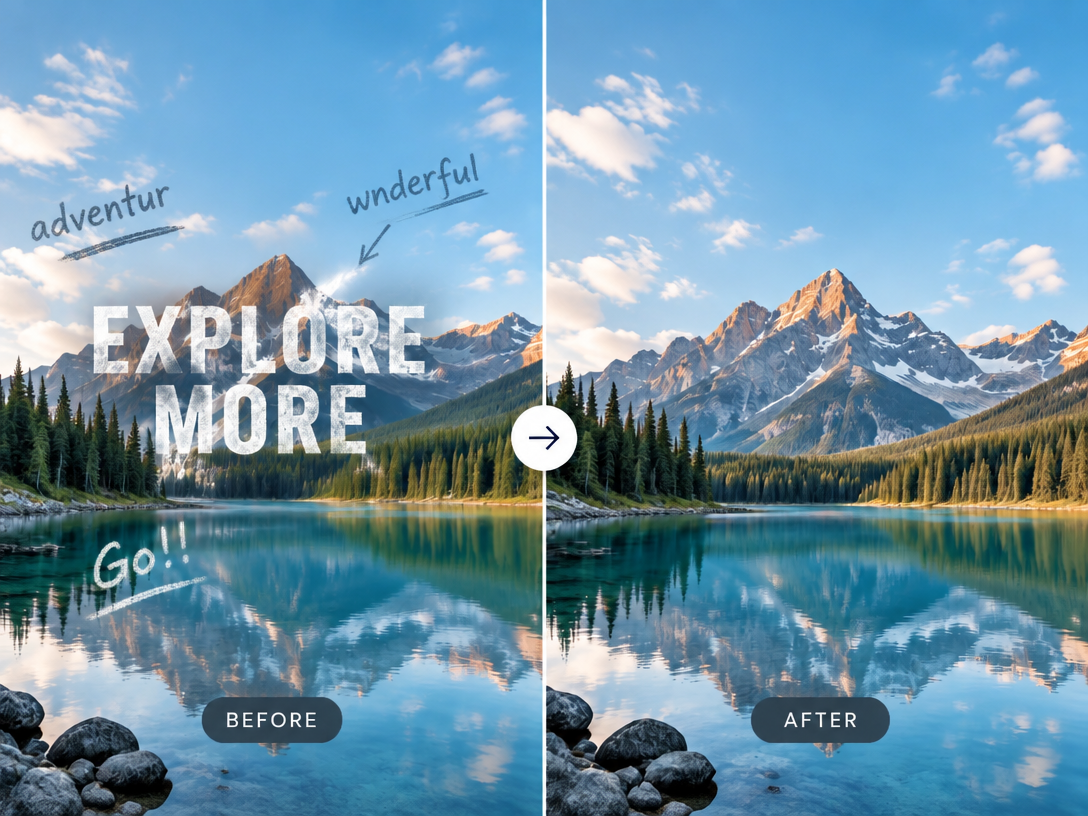 6 Ways to Remove Text From a Picture (Free & AI)