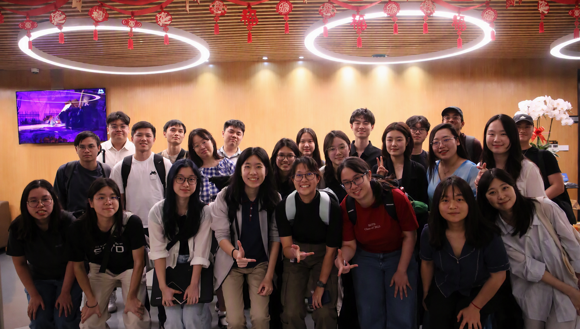 SUTD students visiting Pixmax for an AI creative workflow study tour
