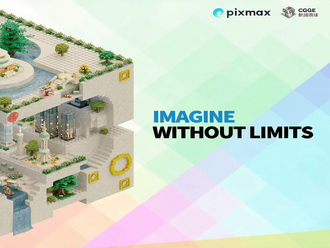 Origin CG 2026년 대회 발표 표지, Pixmax를 공식 AI 컴퓨팅 스폰서로 선정