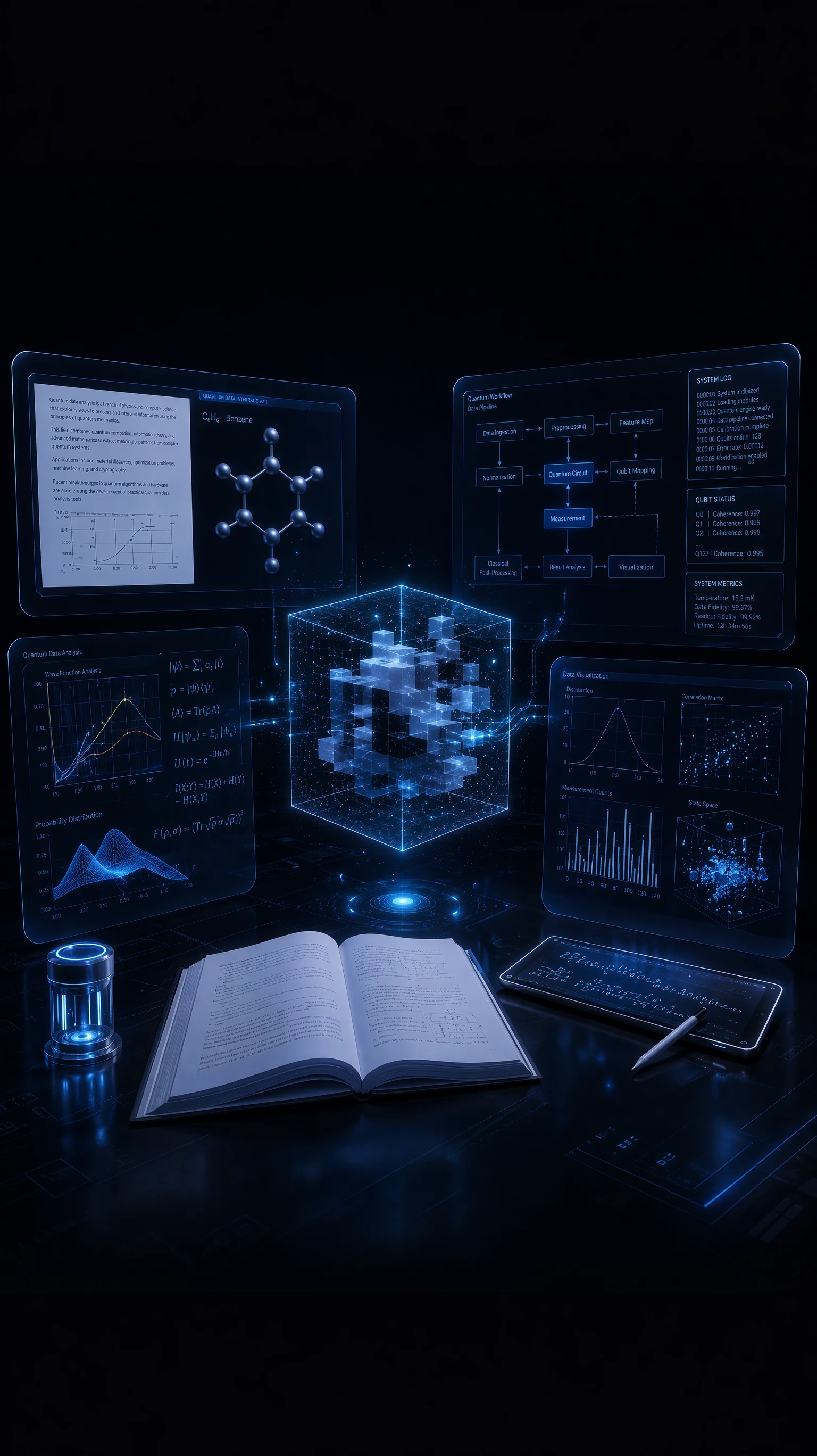 AI research analysis workspace