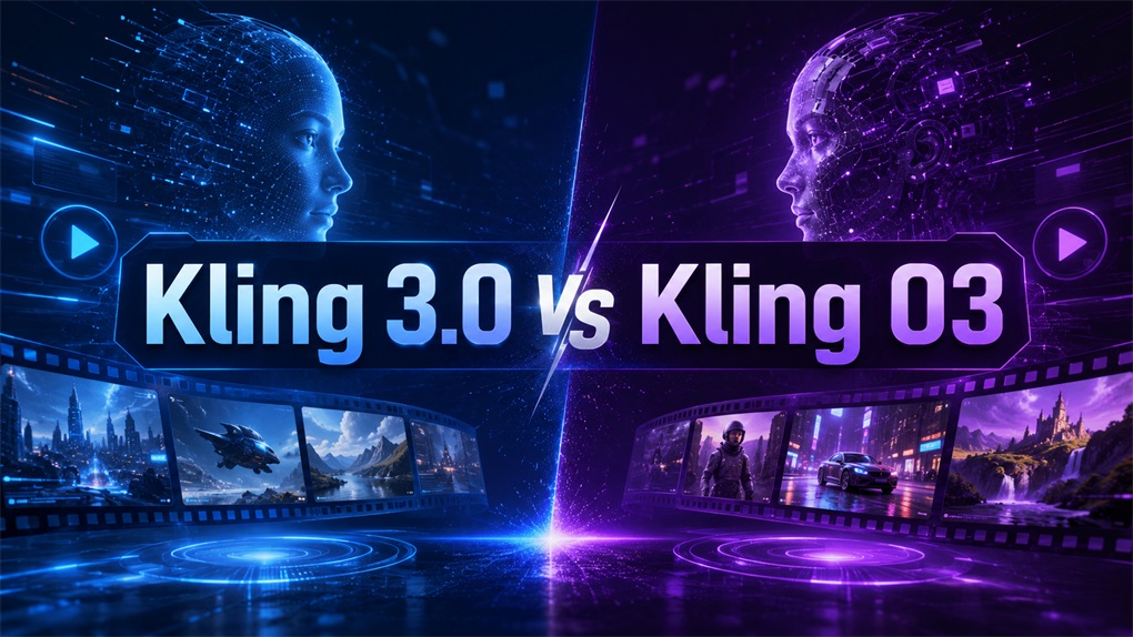 Kling 3.0 和 Kling O3 对比