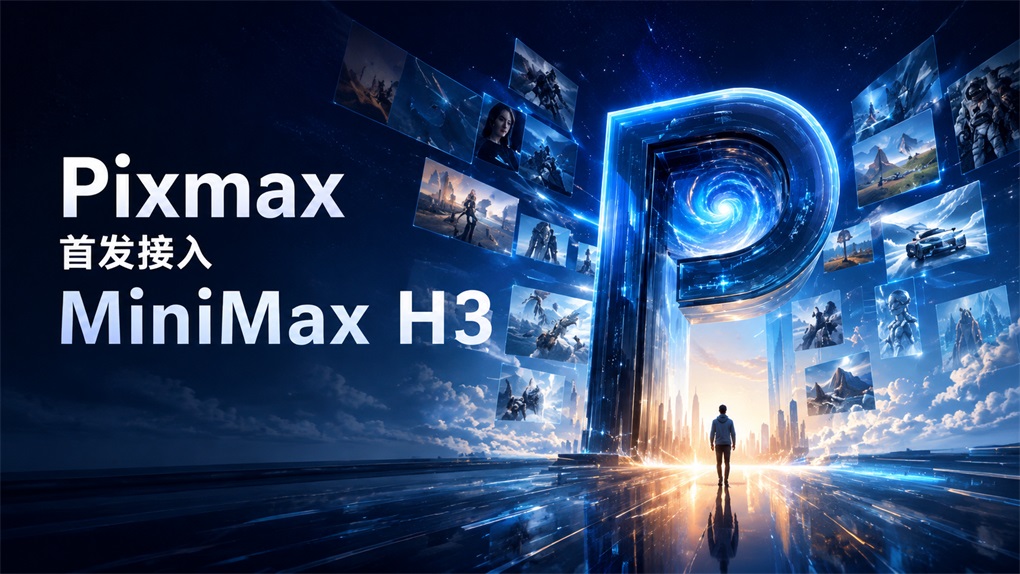 重磅!视频开源模型MiniMax H3正式上线,限时3折,快来Pixmax抢先体验!