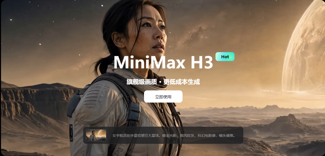 Pixmax接入Minimax H3模型