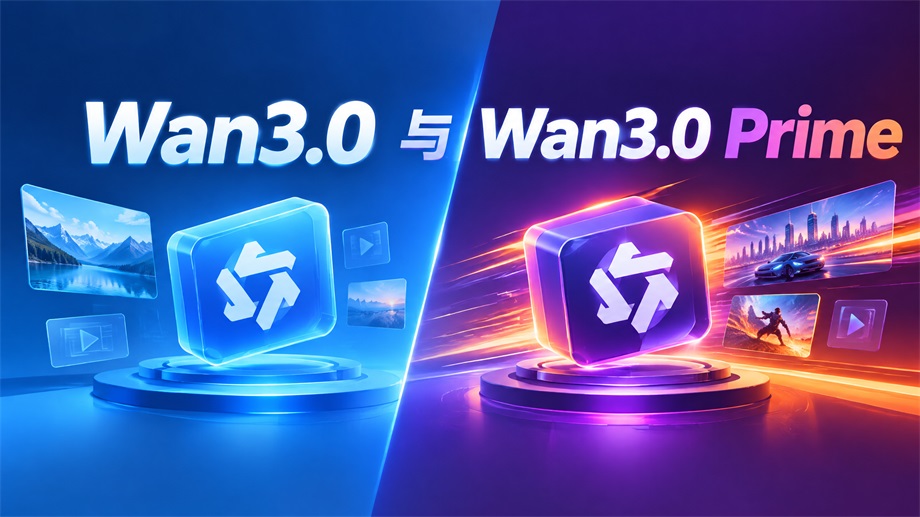 Wan3.0 与 Wan3.0 Prime 版本对比图