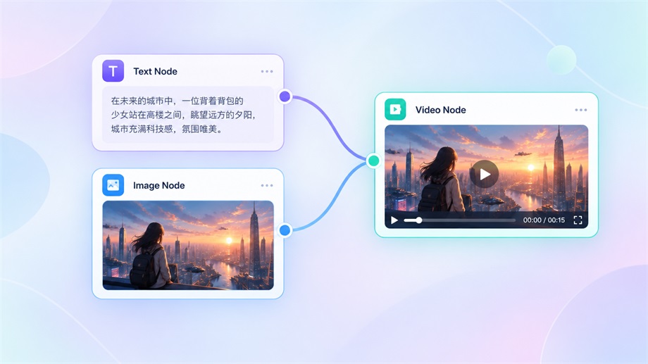 AI无限画布做视频教程