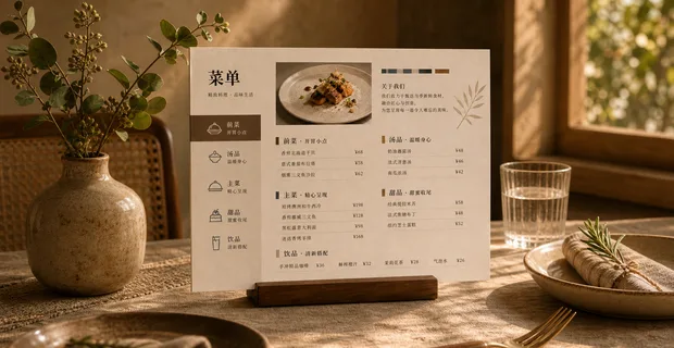 菜单与试卷