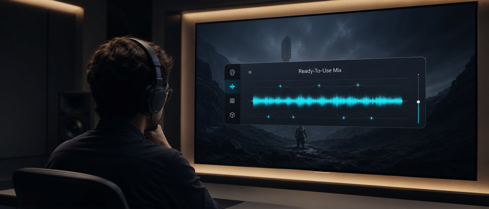 Seed Audio ready-to-use audio mix preview