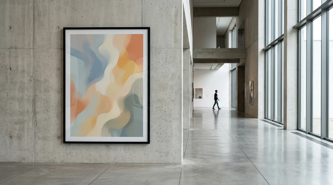 Text-rich gallery visual layout
