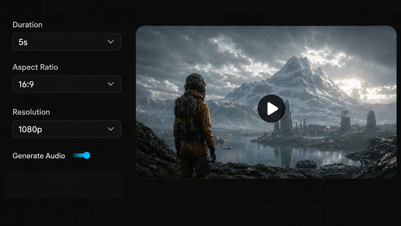 Set Up and Generate interface preview