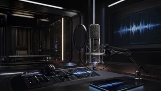 Ad narration recording studio