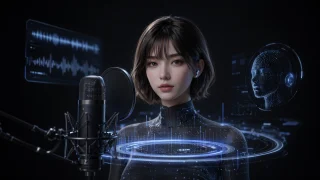 Digital avatar voice generation interface