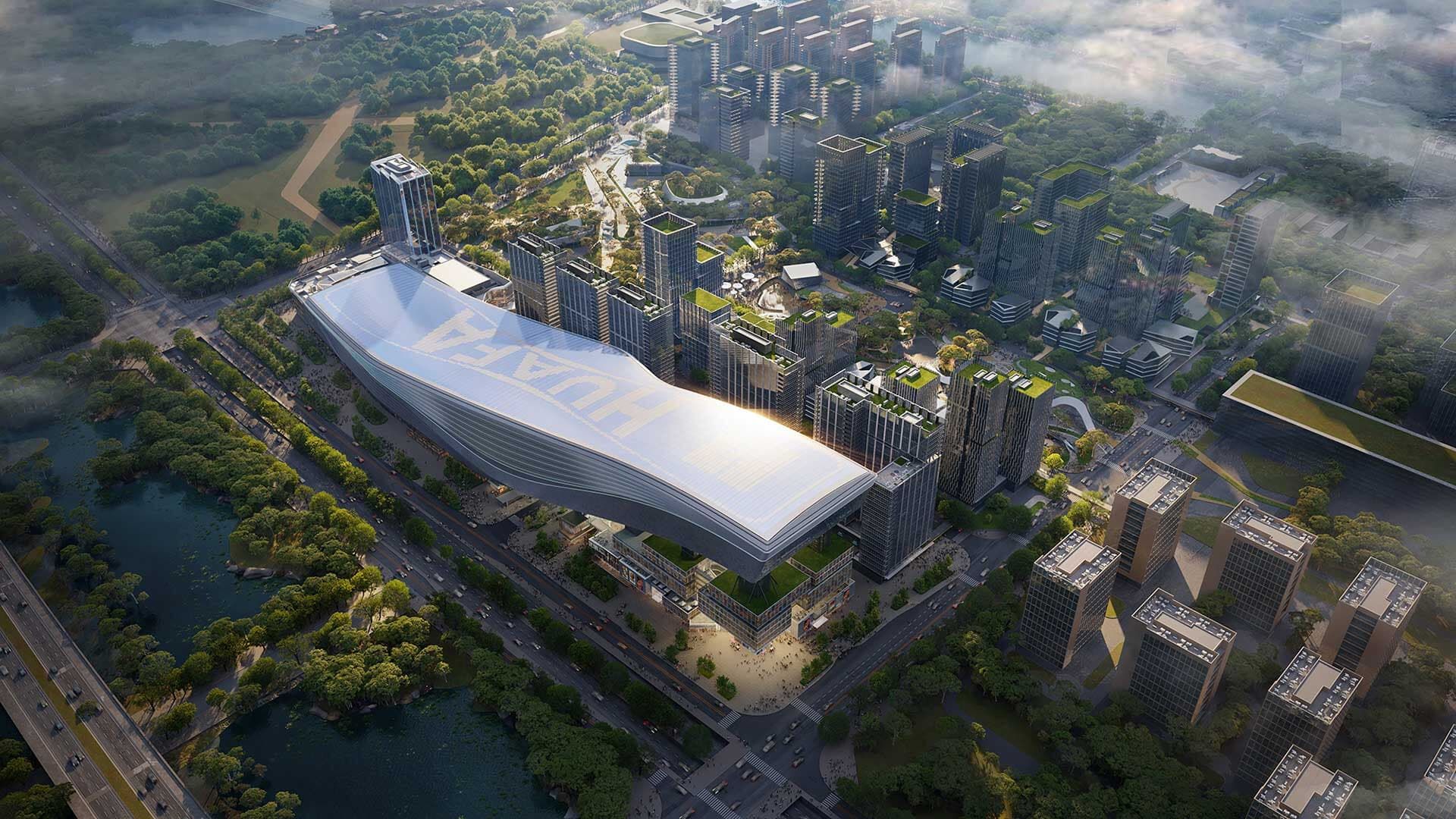 深圳前海“华发冰雪世界”建筑美学效果图快览