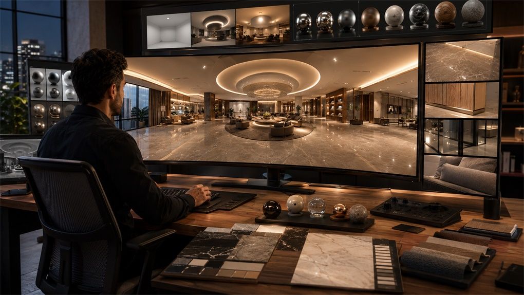 渲染3D全景图的难度大吗？