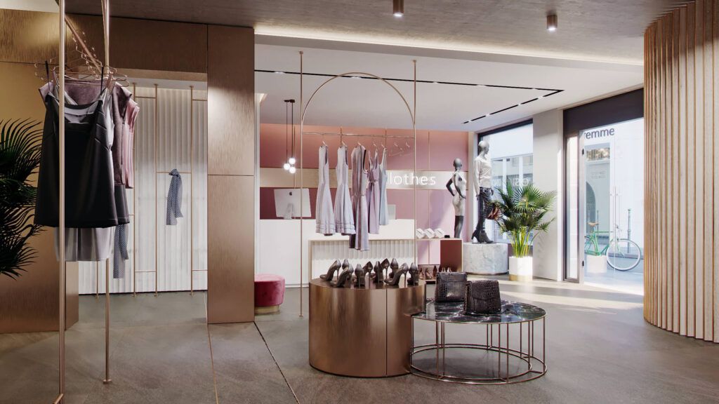 店铺效果图渲染