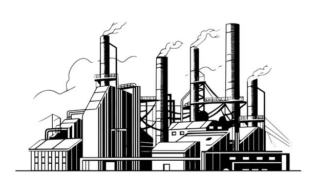 插画风格：建筑渲染