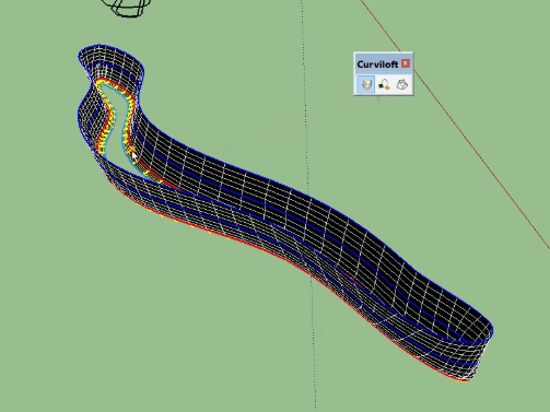 草图大师插件:Curviloft