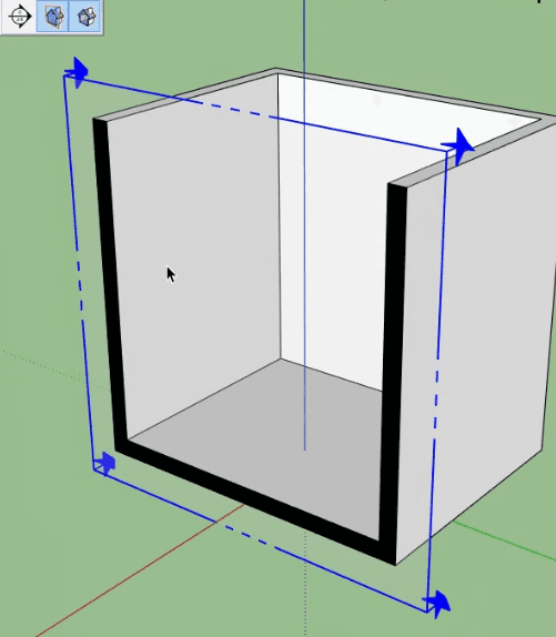 草图大师插件:Section Cut Face