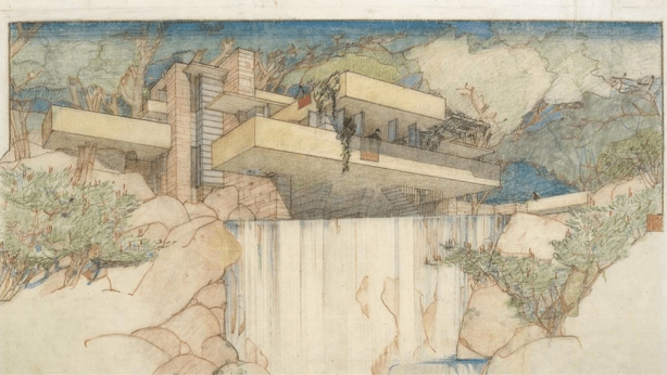 刷纽约古根海姆博物馆草图