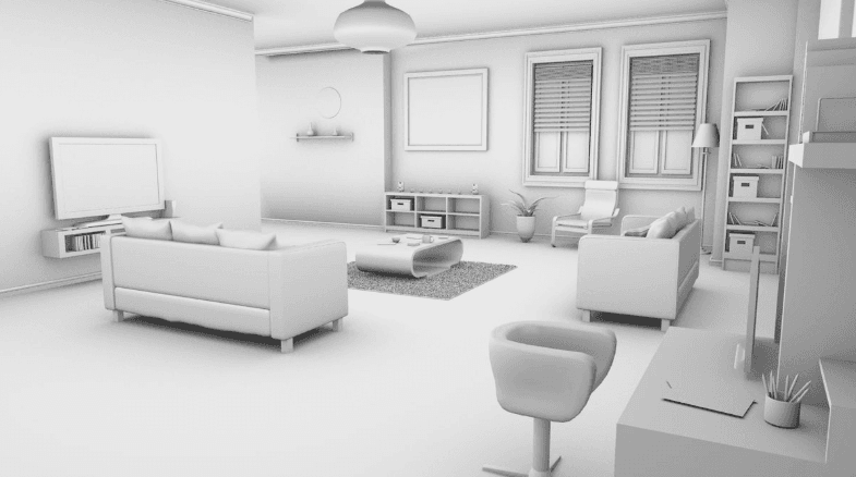 环境光遮蔽风格：建筑渲染