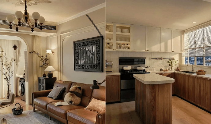 家装设计风格:中古风