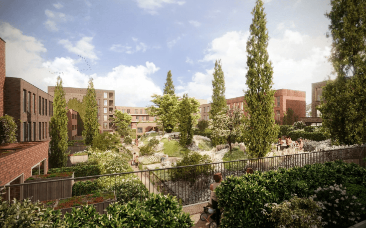 景观建筑渲染效果图