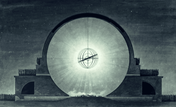 巴黎拉维莱特公园设计竞赛创作的海报