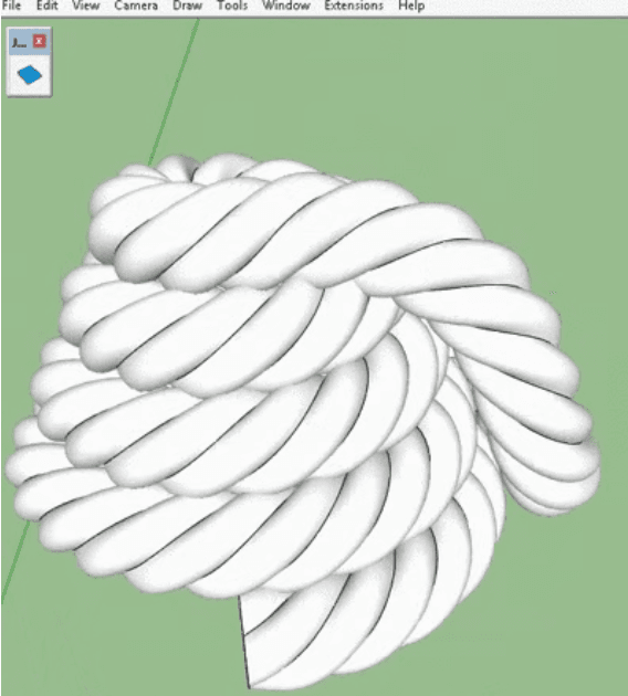 草图大师插件:Follow Me and Rotate